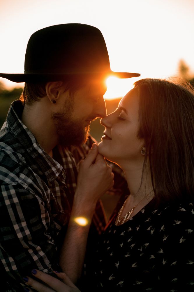 Любовь в лучах закатного солнца
