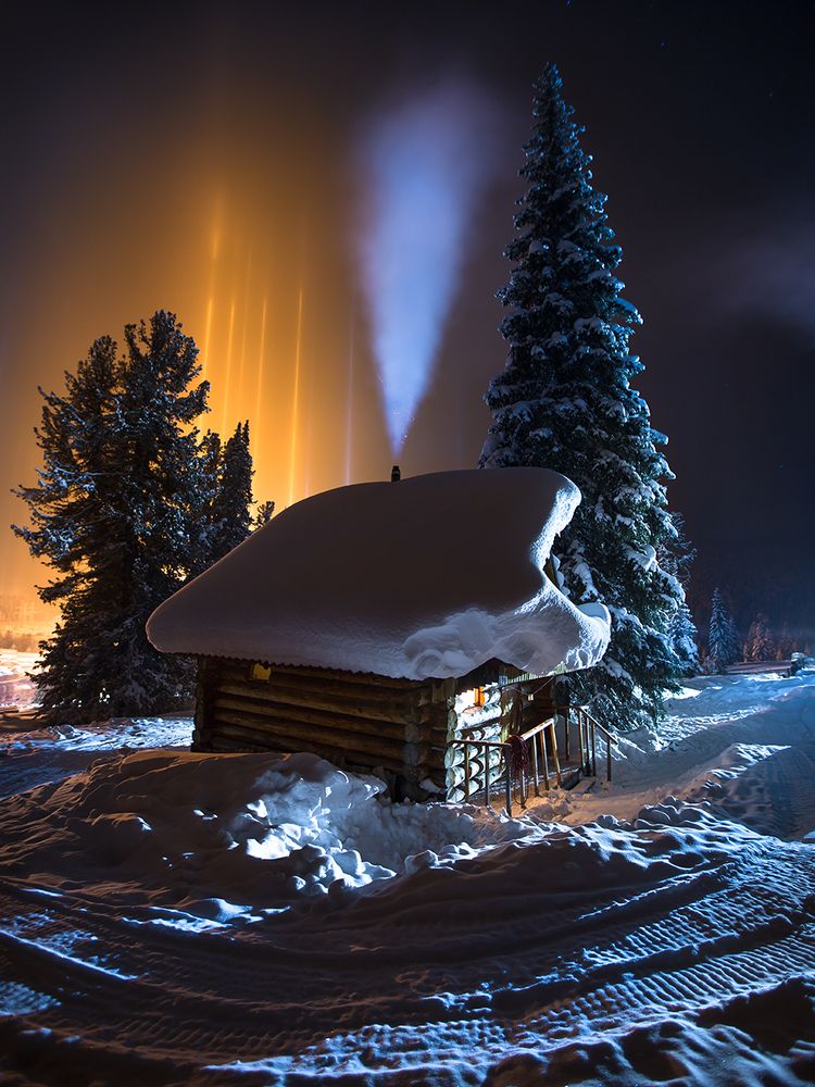 Избушка в горах