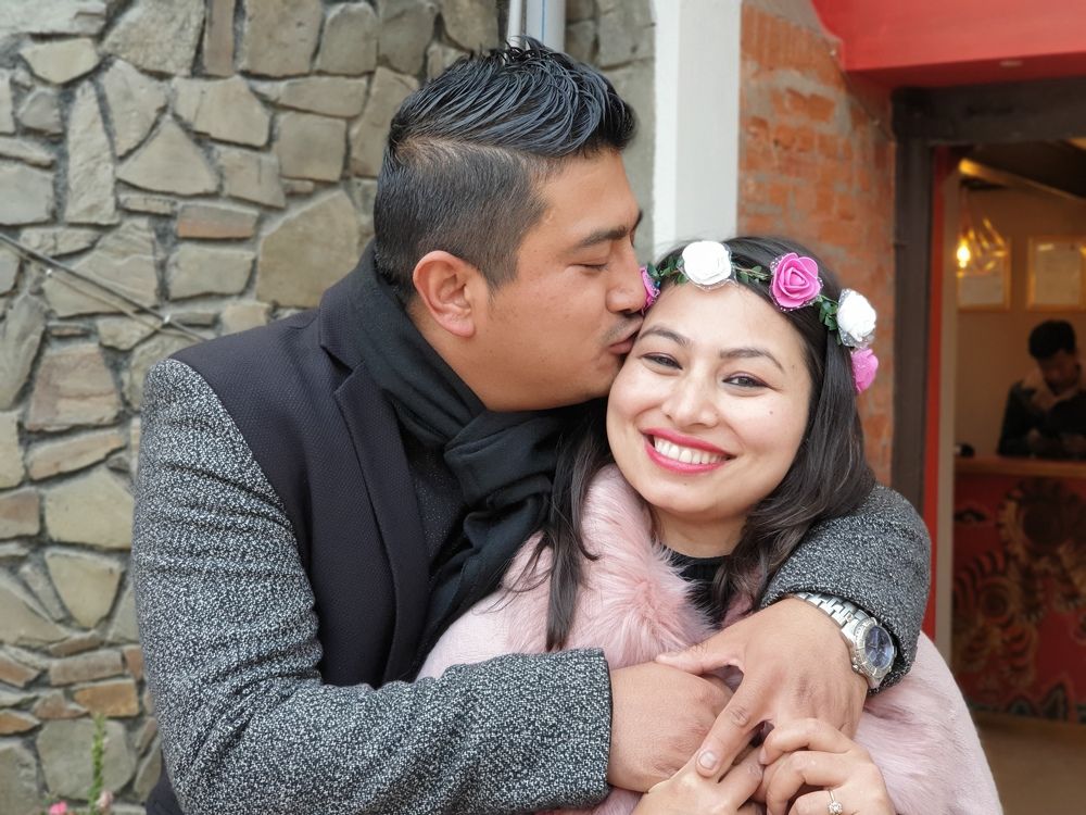 Mom and father to be