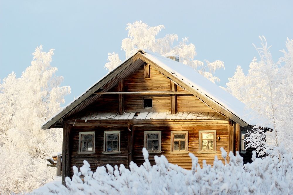 Зима в Карелии