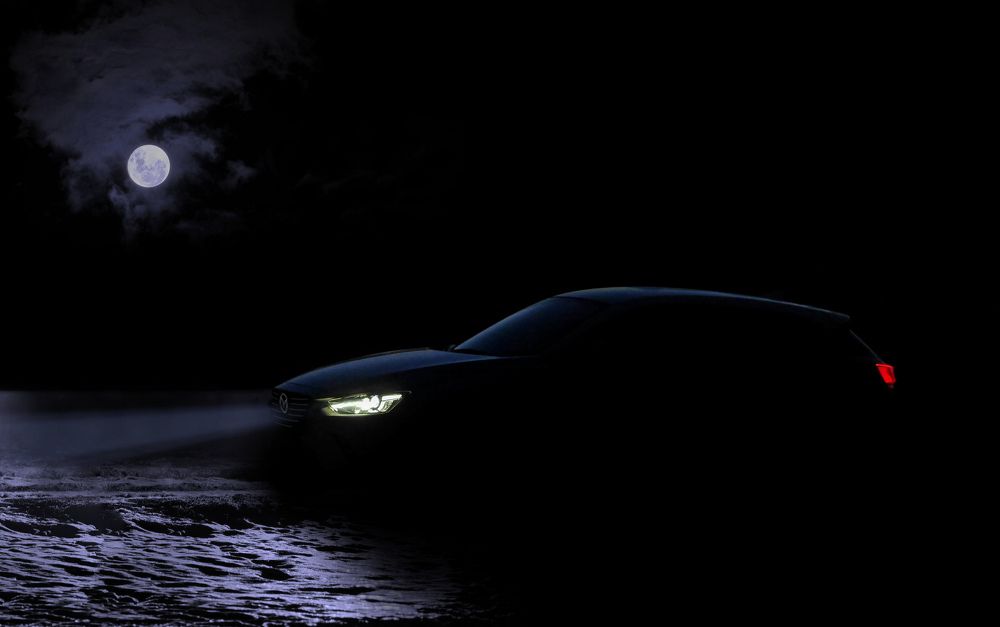 Mazda by night