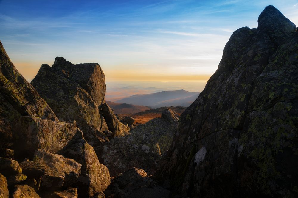 Рассвет на горе Конжак
