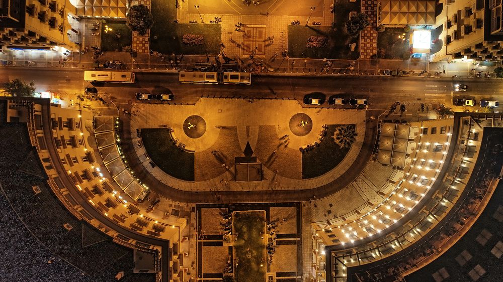 modern architecture street