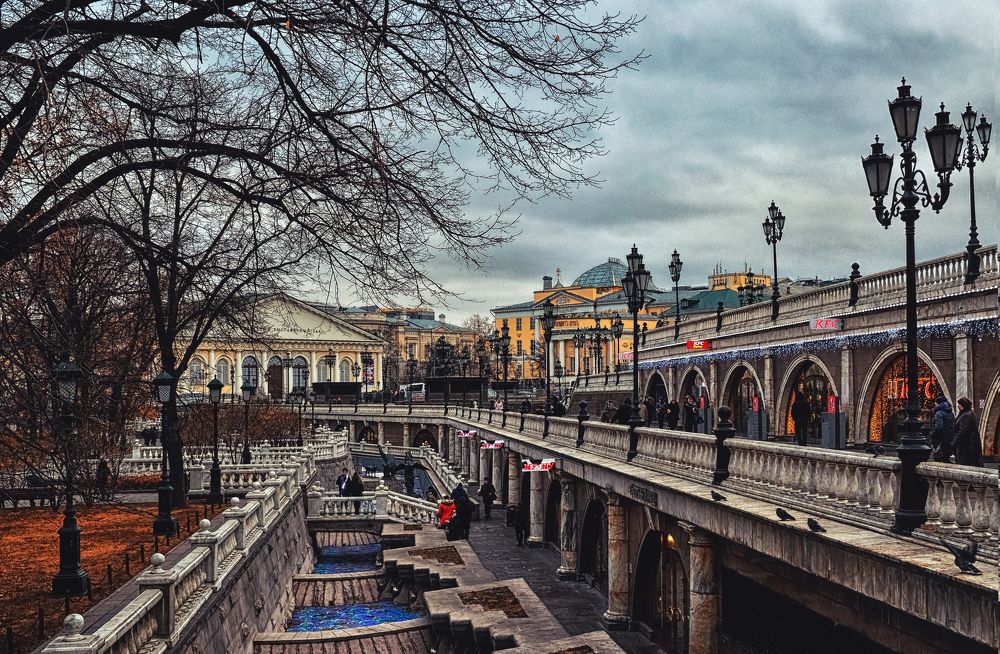 Один день в Москве.