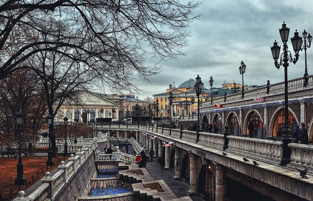 Один день в Москве.