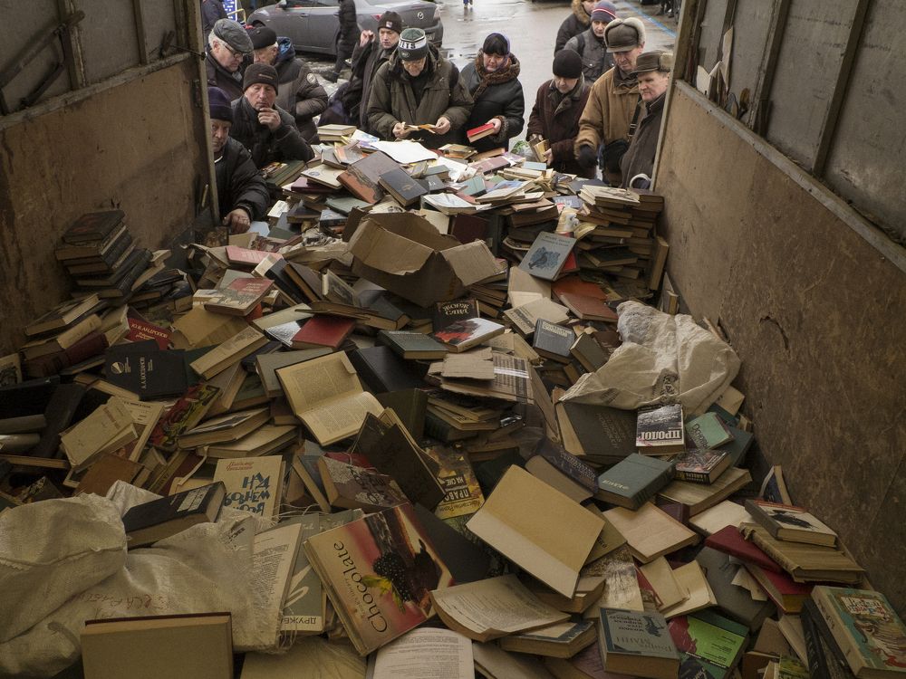 Битва за книги (машинная распродажа)