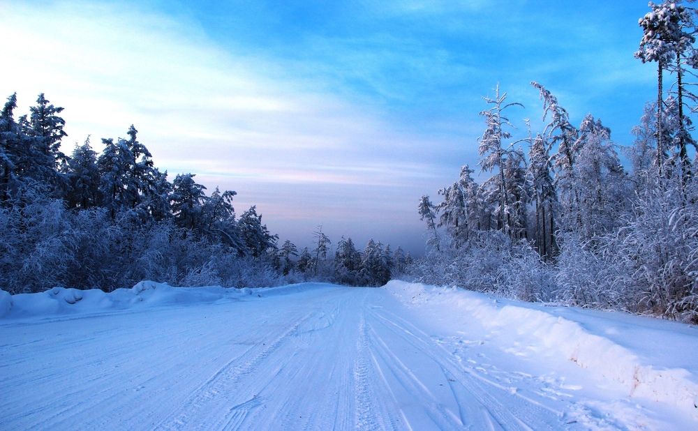 Зимняя дорога