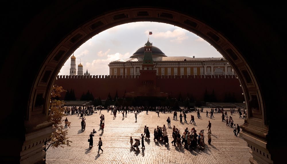 Арка с красивым видом
