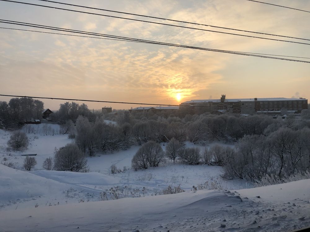 В пути