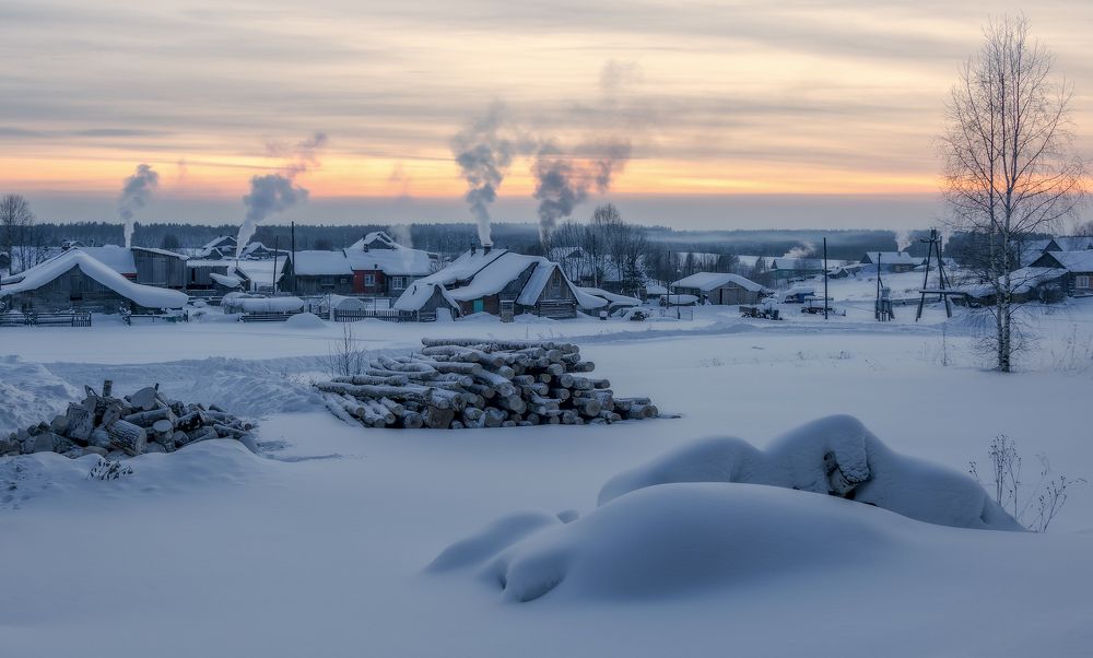 Зимний вечерок...