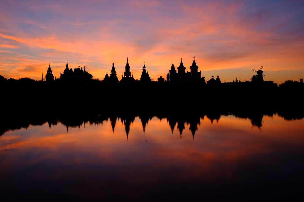 Измайловский кремль на закате