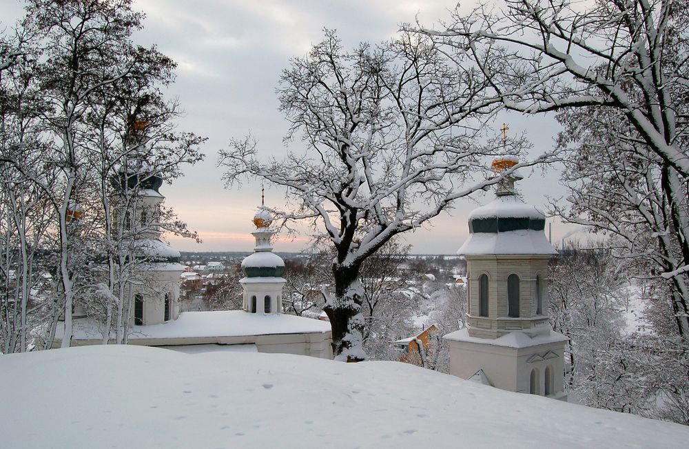 Заснеженные купола