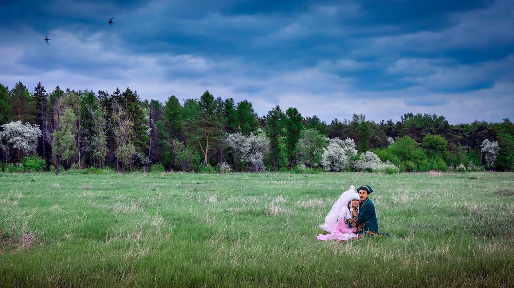 Между небом и землёй...