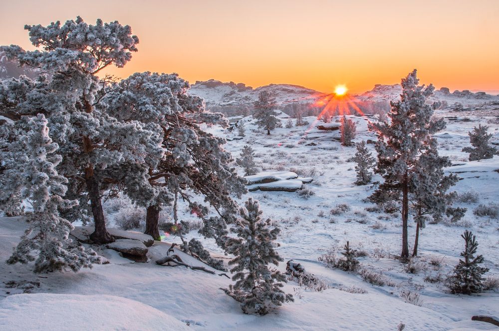 На  закате дня