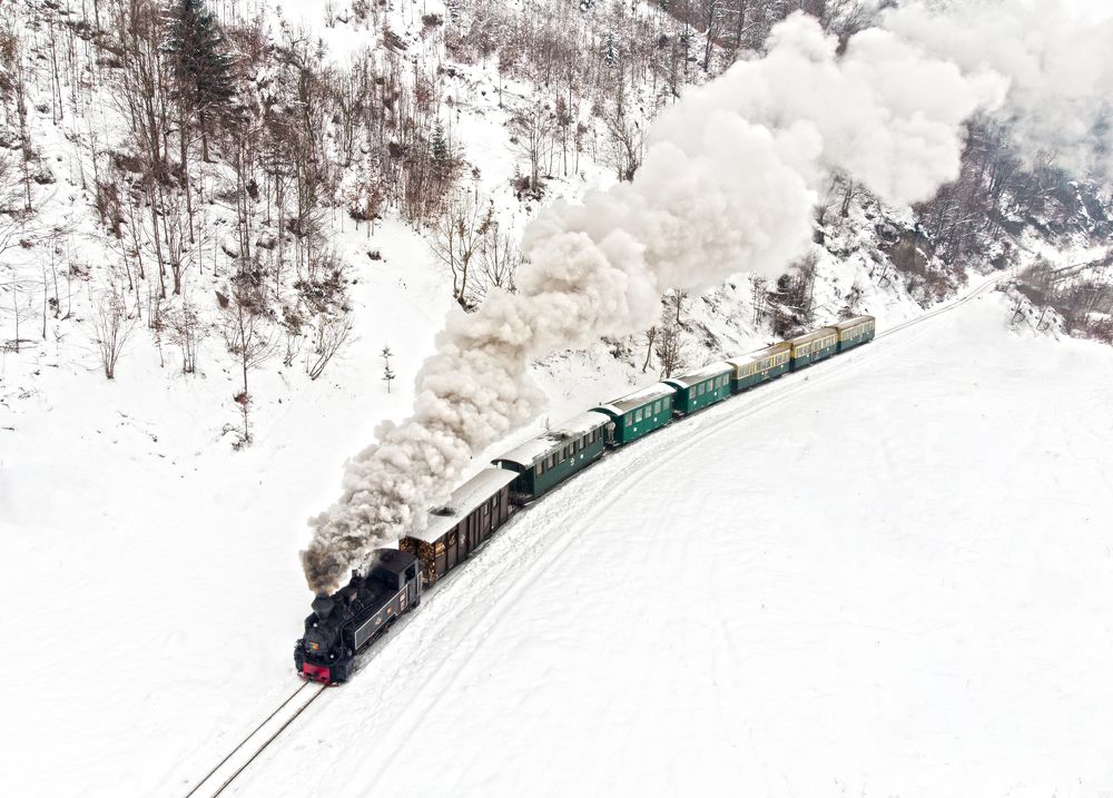 Old Steam Train called: Mocănița