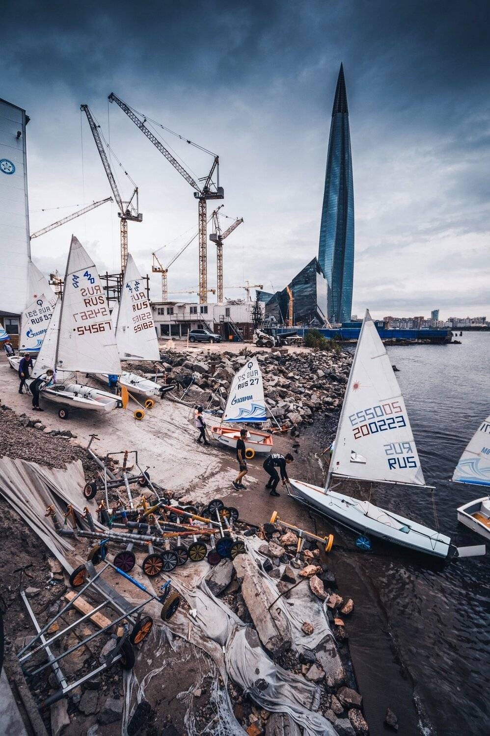 Sailing competition it Saint-Petersburg