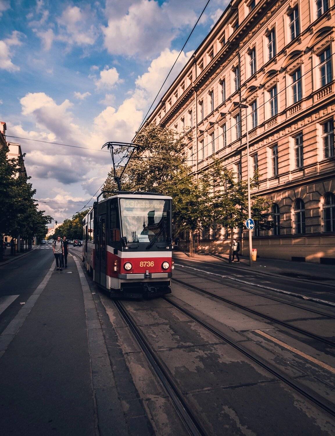 Prague tram