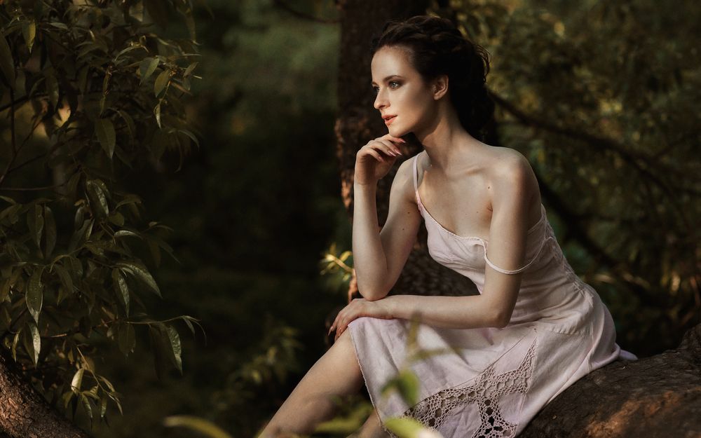 Нимфа в ветвях