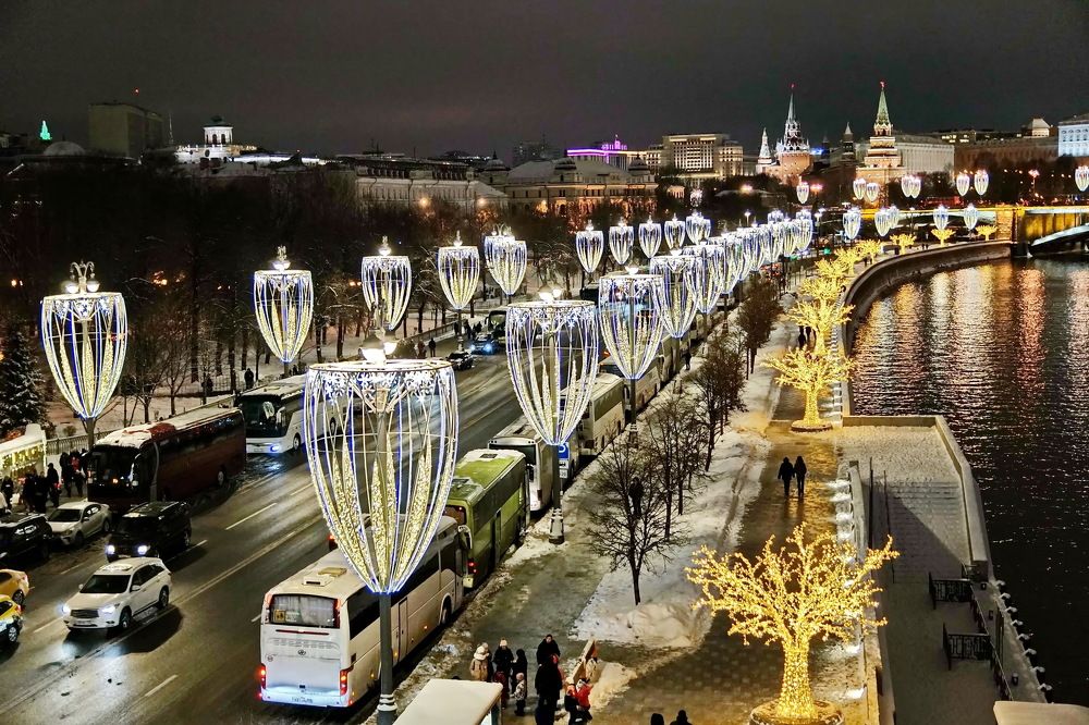 Москва новогодняя