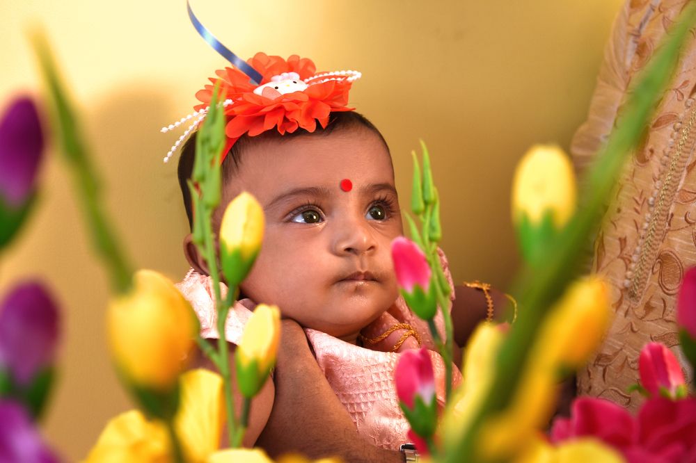 Childrens like a flower