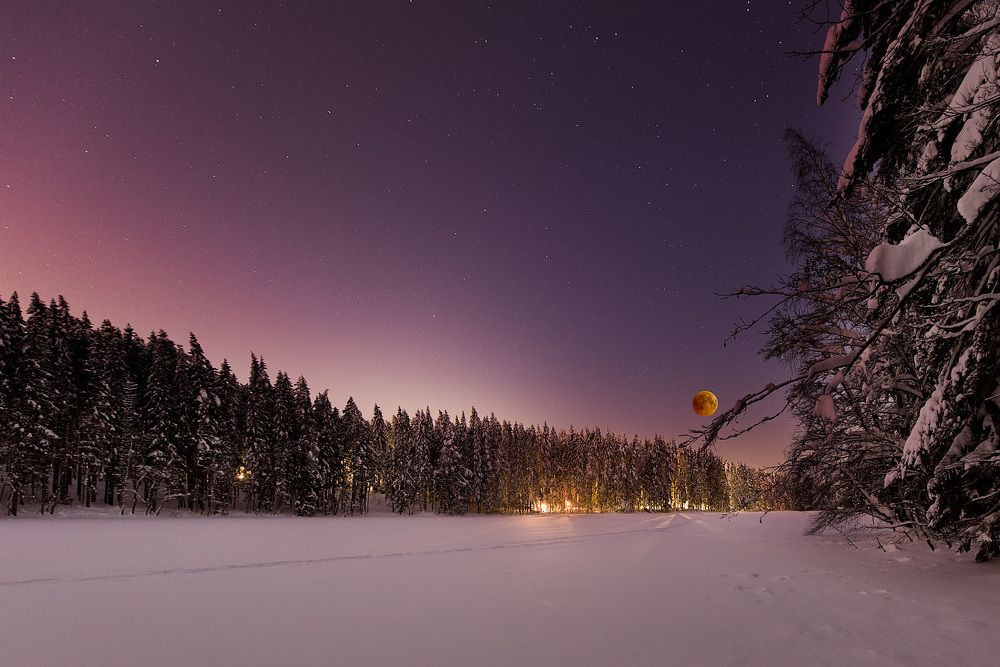 Затмение Луны.