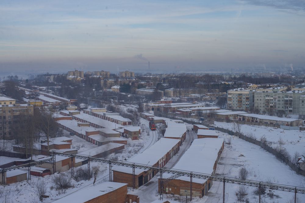 Городская зима