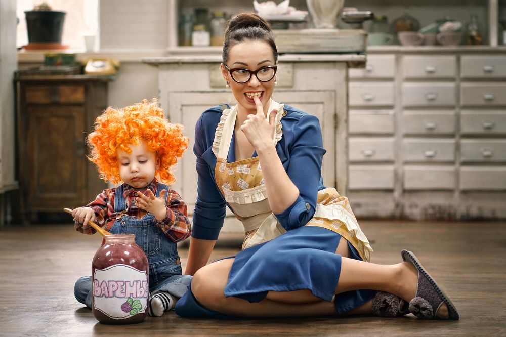 Фрекен Бок и Карлсон