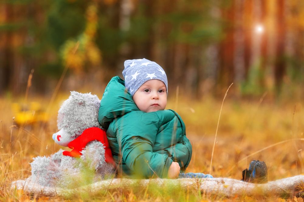 малыш и природа