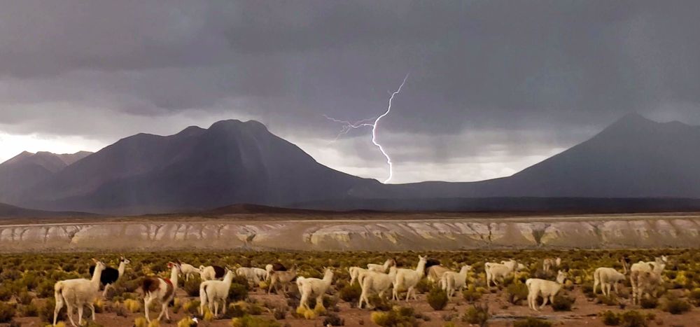 Tormenta en el altiplano