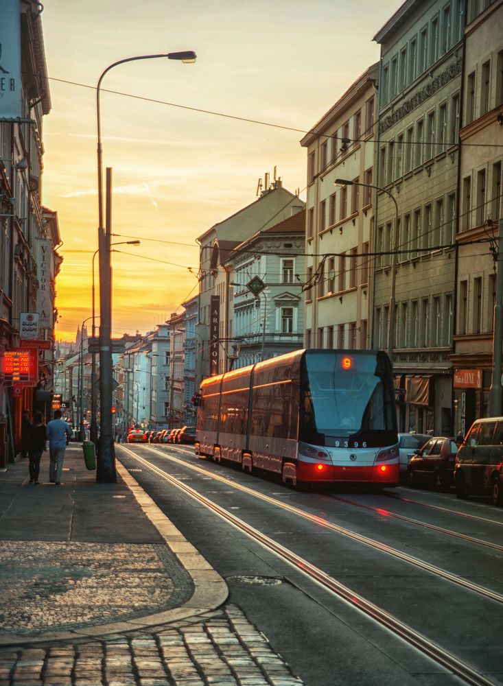 Пражский трамвай