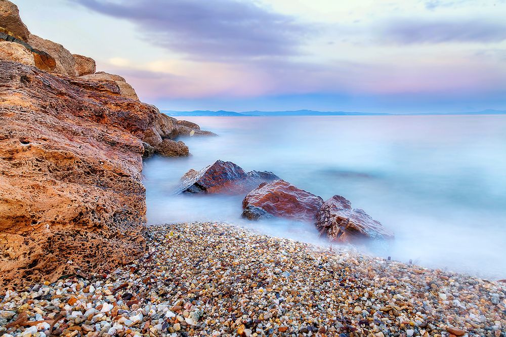 Морской закат.