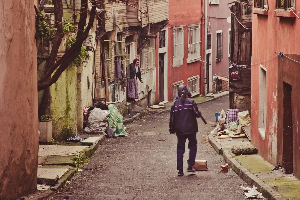 Жизнь бедных кварталов Стамбула