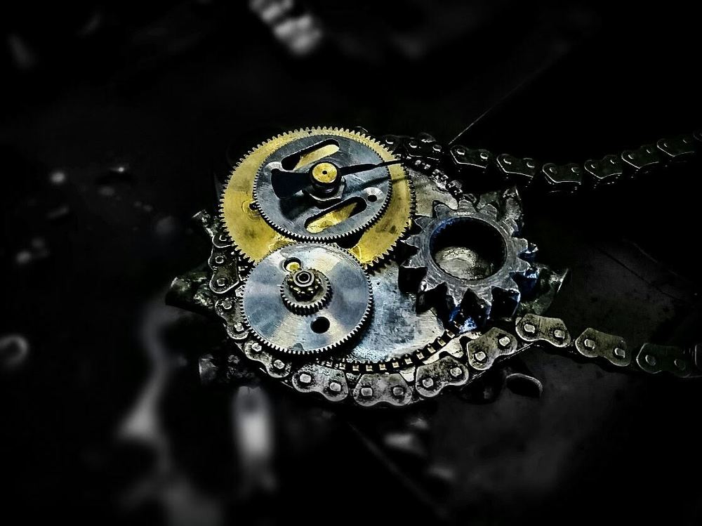 Части мопеда... ювелирно...