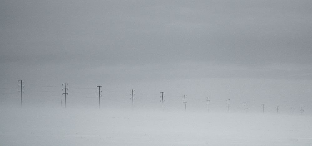 Пурга в феврале