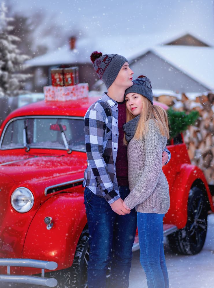 зимний день