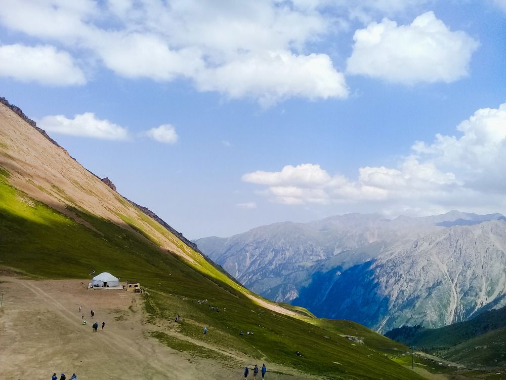 Белая Юрта на Джайляу