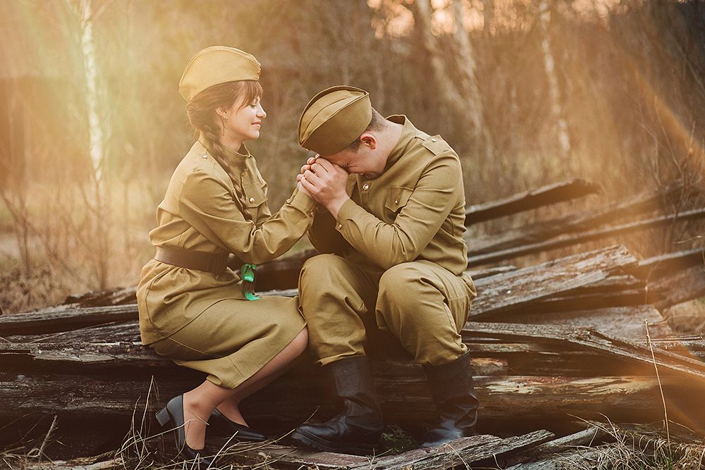 История любви в военное время