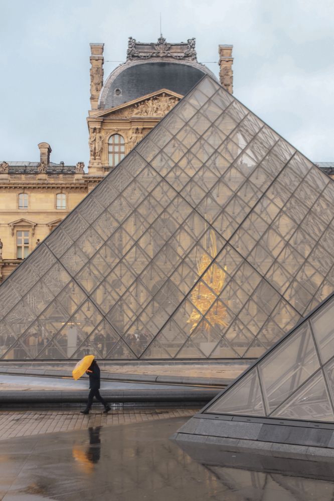 Louvre Winter