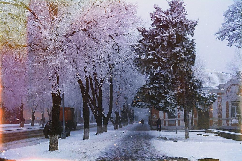 Красота зимой - это волшебно