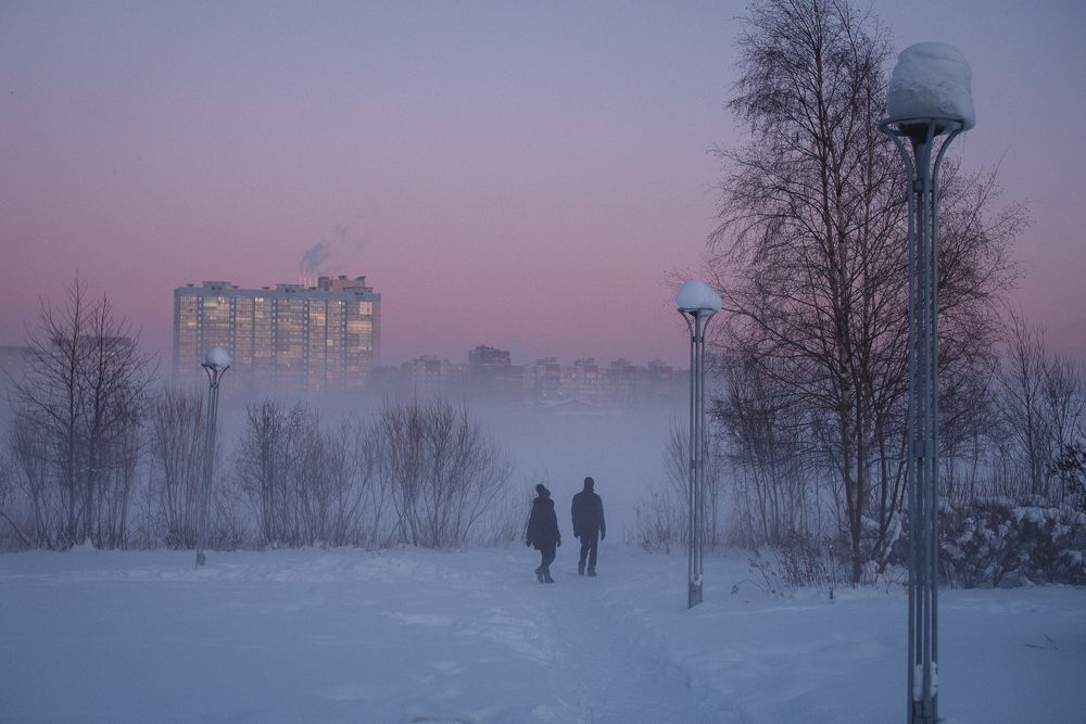 Туман на Суздальском озере