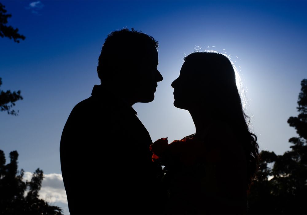 Siluetas al atardecer