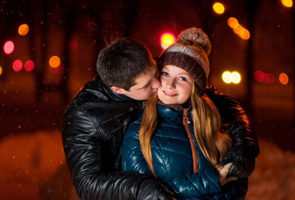 Поцелуй в щеку