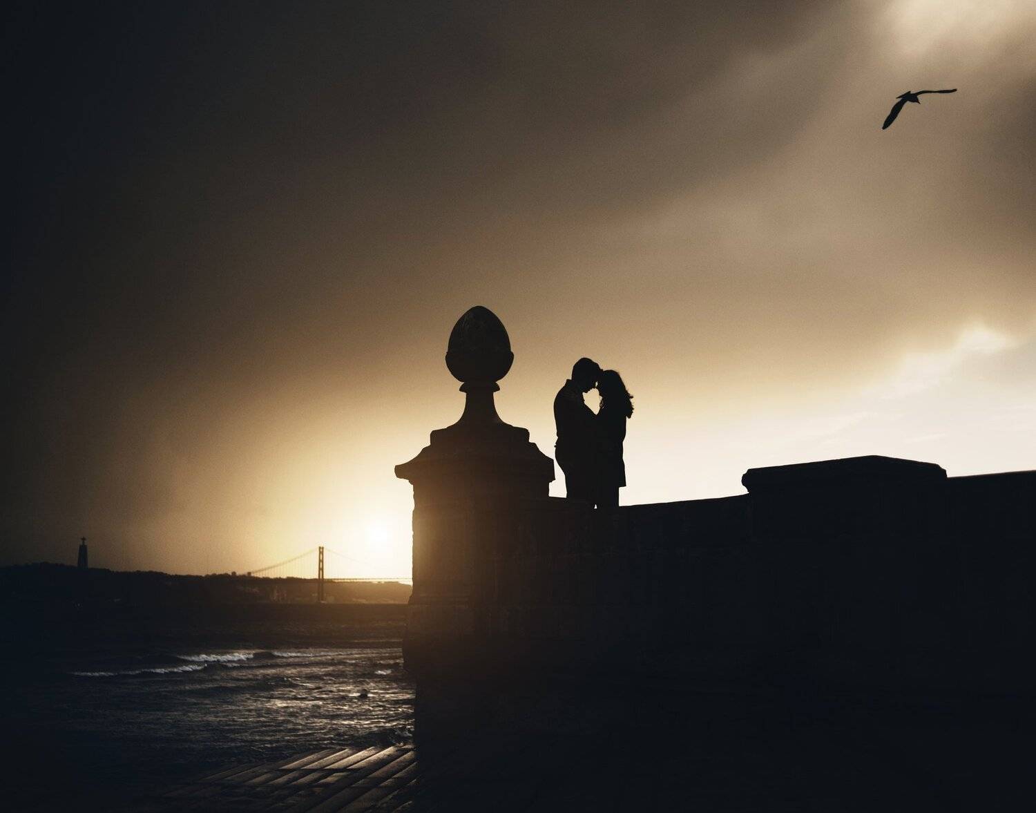 love story in Lisbon