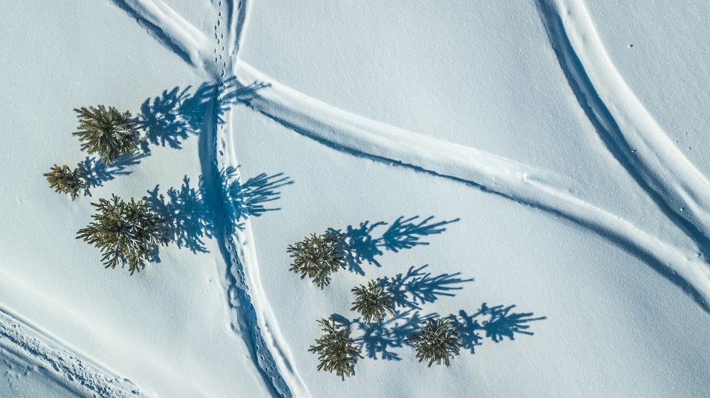 Зима с высоты