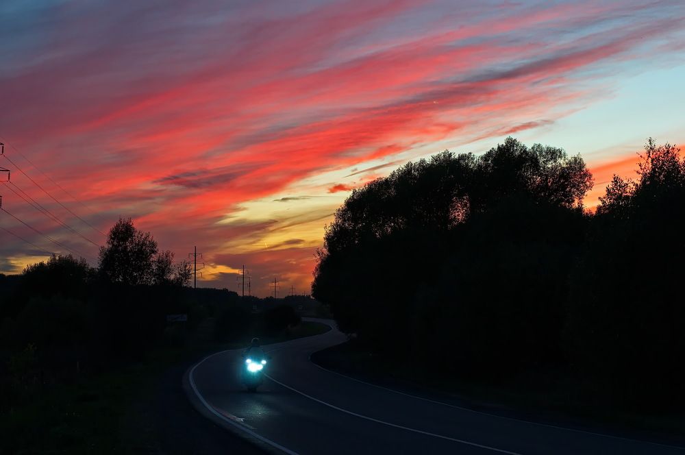 Вечерняя дорога