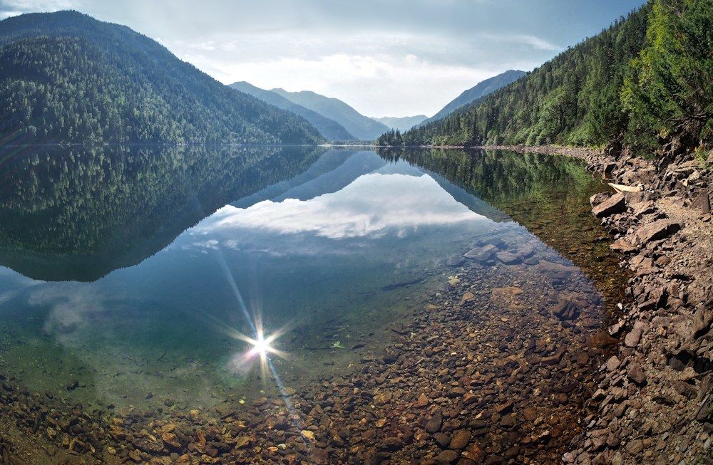 По зеркальному краю