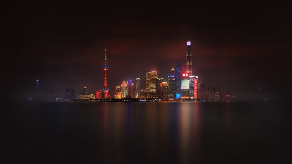Pudong night.