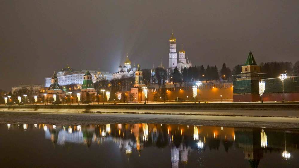 Москва зимой