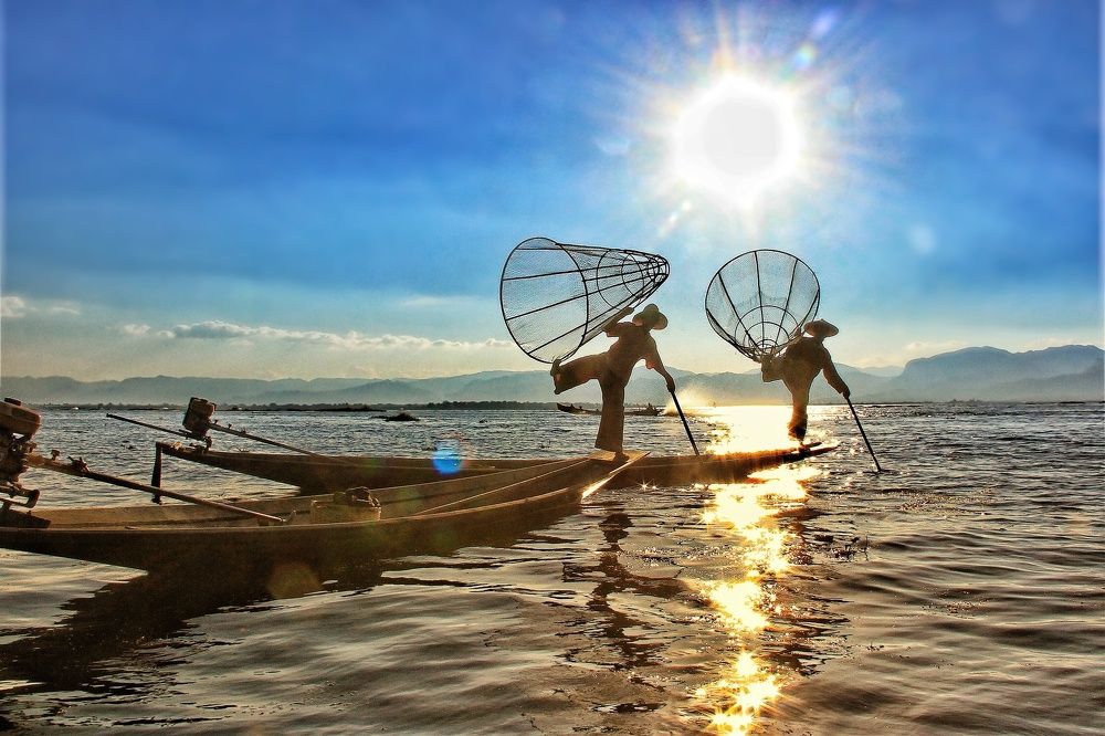 Dancing Fishermen