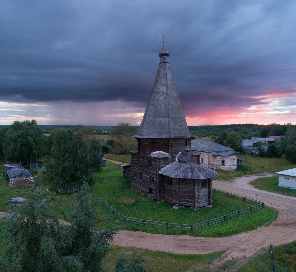 Августовский закат.